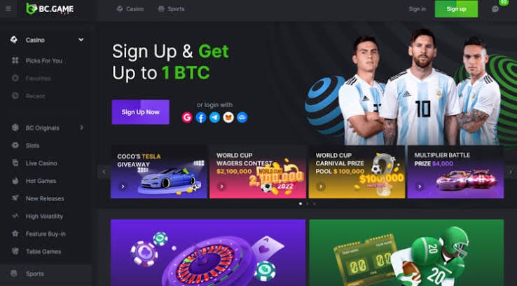 BC.Game Casino and Sportsbook Your Ultimate Gaming Destination